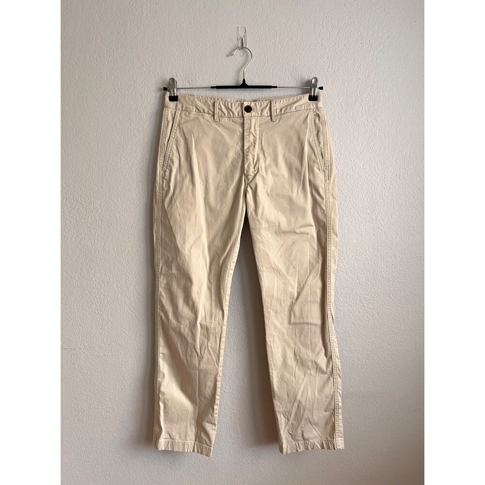 Flint and Tinder Men's 365 Slim Fit Chino Pant in Khaki Tan Size 31